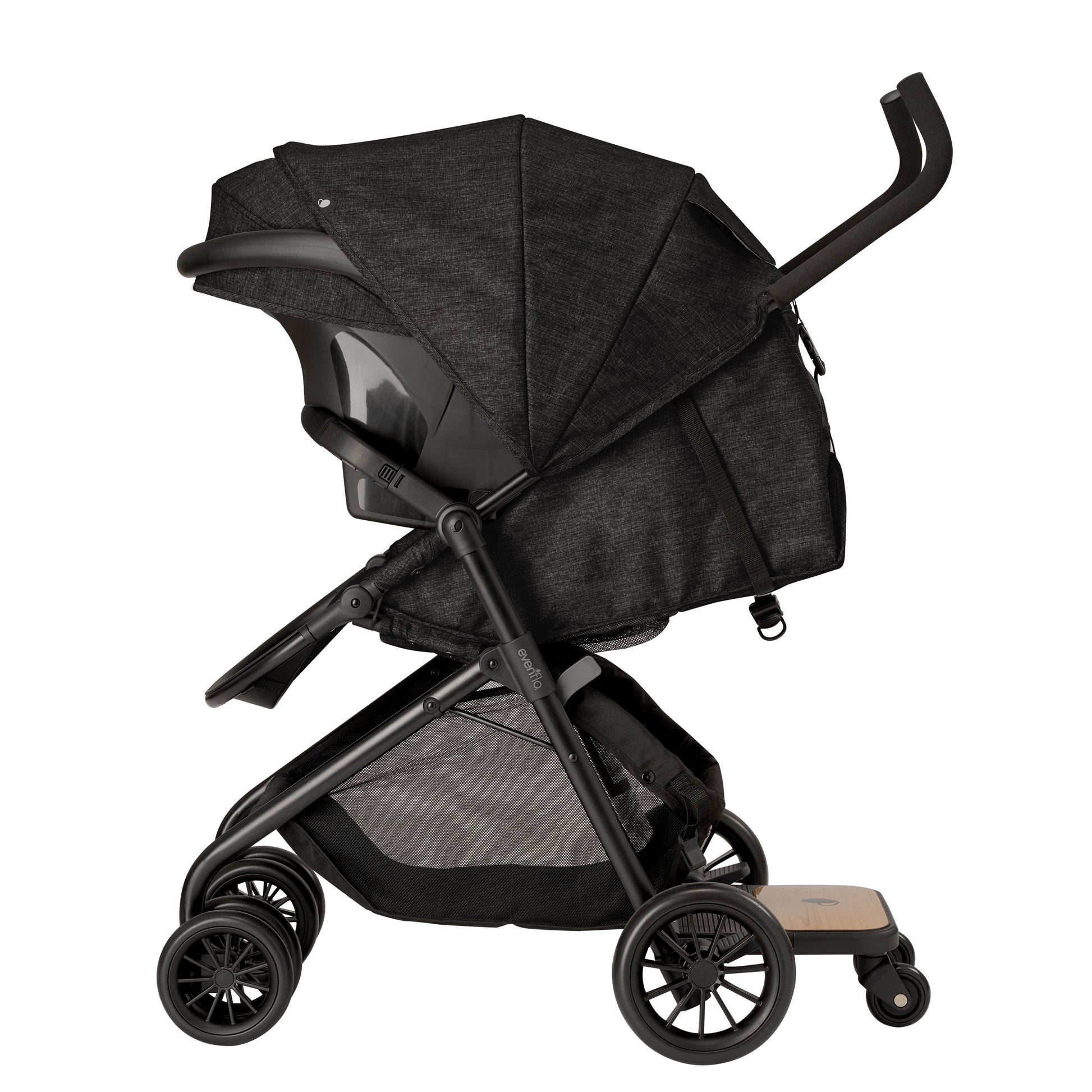 Evenflo Sibby Travel System with LiteMax Infant Car Seat. Phil and Gazelle.