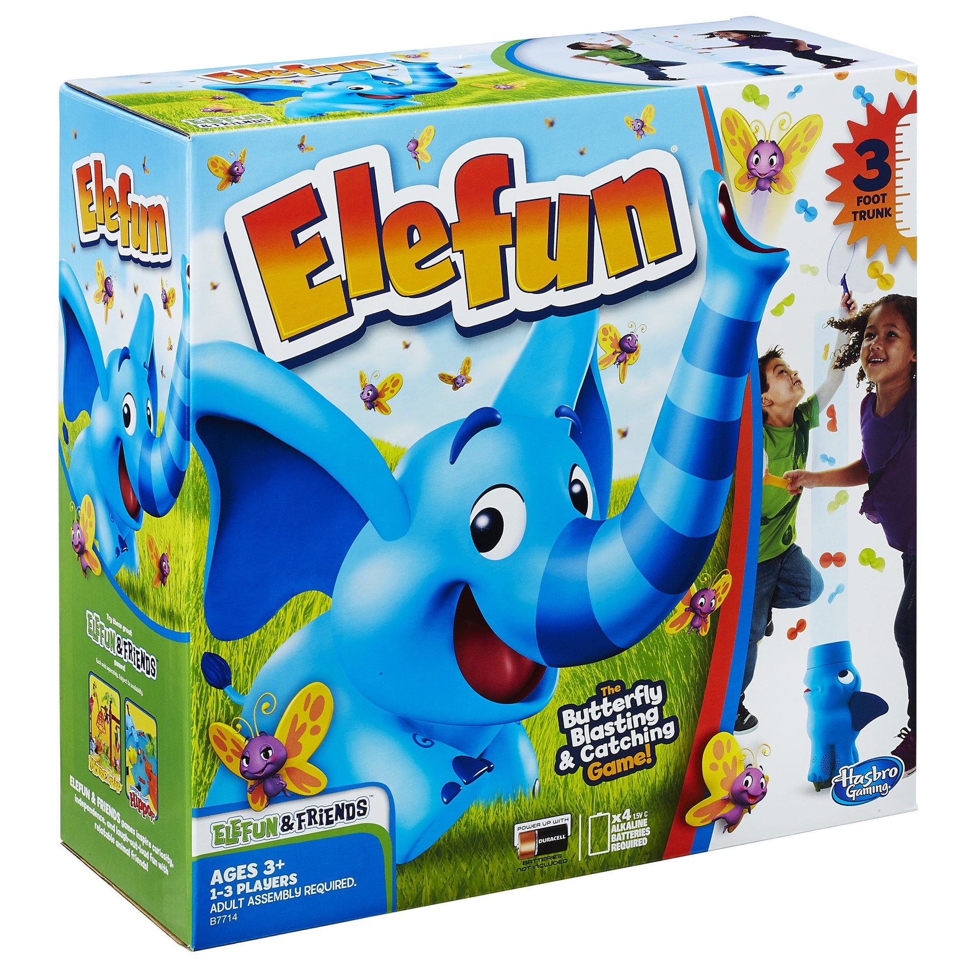 Hasbro Elefun and Friends Game with Butterflies and Music. Phil and Gazelle.