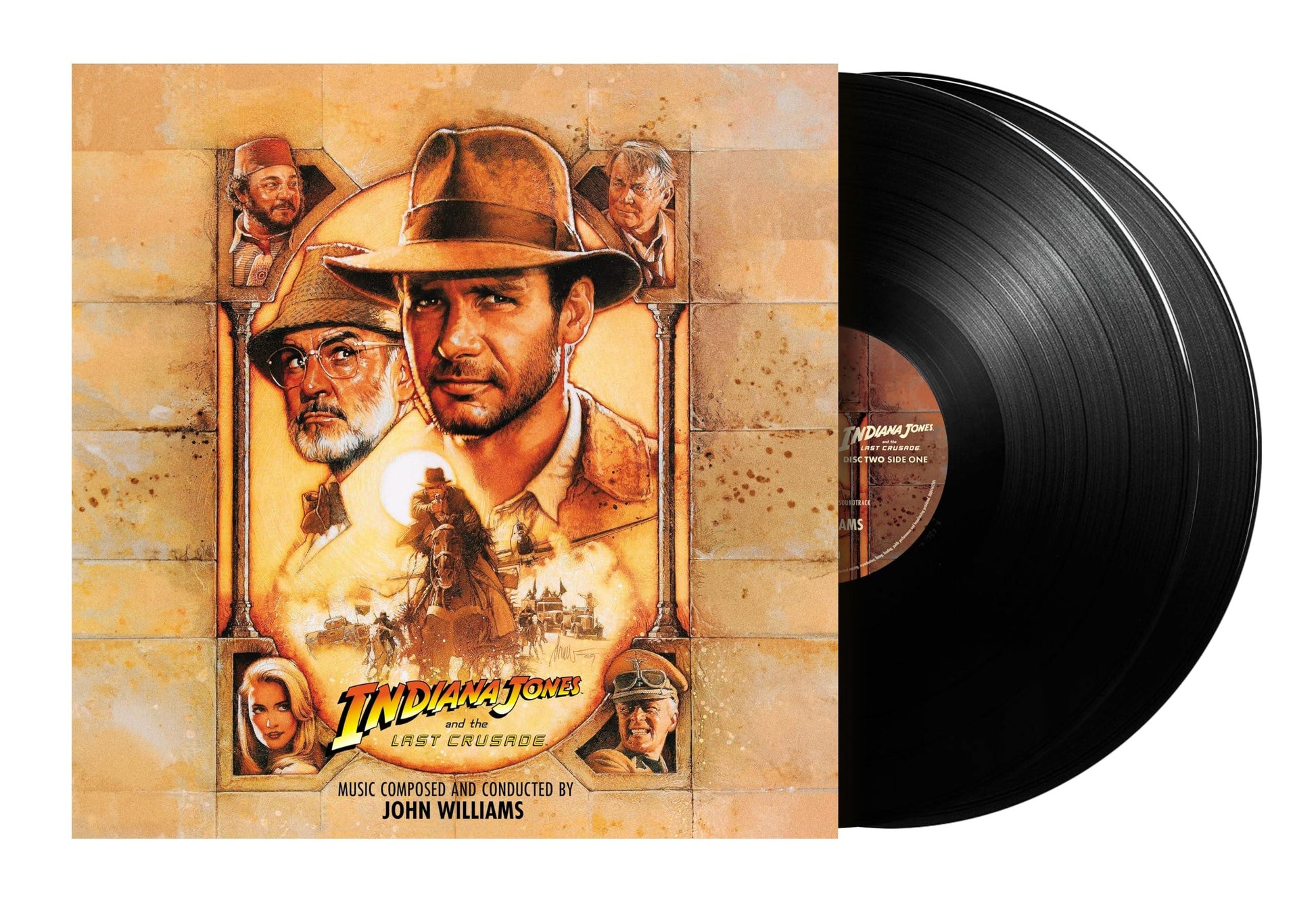 Indiana Jones and the Last Crusade [Original Motion Picture Soundtrack] (2LP) Album Phil and Gazelle