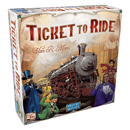 Ticket to Ride - A Board Game by Days of Wonder. Phil and Gazelle.