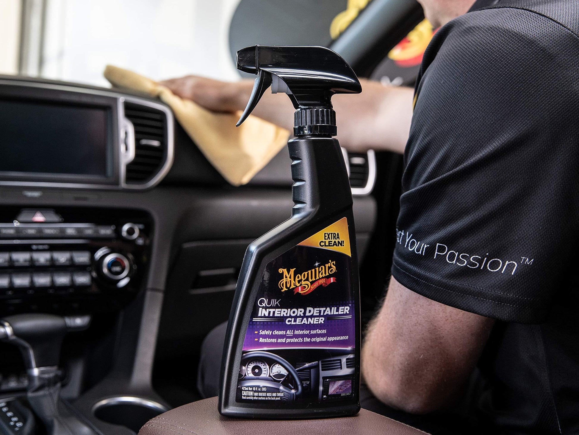 Meguiar's Quik Interior Detailer Cleaner. Phil and Gazelle.