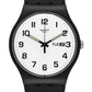 Swatch Twice Again Black Unisex Watch  Phil and Gazelle