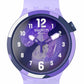 Swatch Look Right Thru Violet Quartz Watch Phil and Gazelle