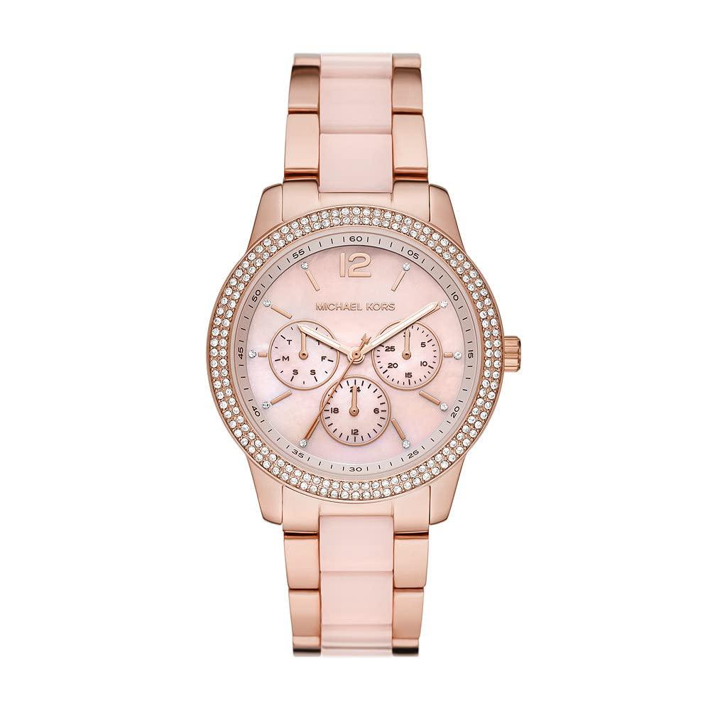 Michael Kors Tibby Multifunction, Rose Gold-Tone Stainless Steel Watch Phil and Gazelle