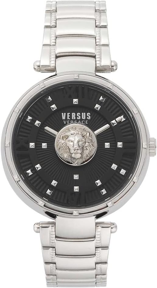 Versus Versace Analogue Quartz Watch with Stainless Steel Strap