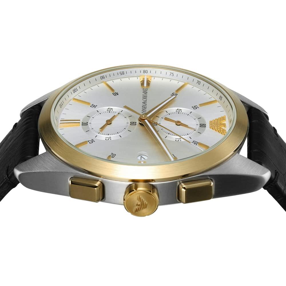 Emporio Armani Men's Chronograph Watch Phil and Gazelle