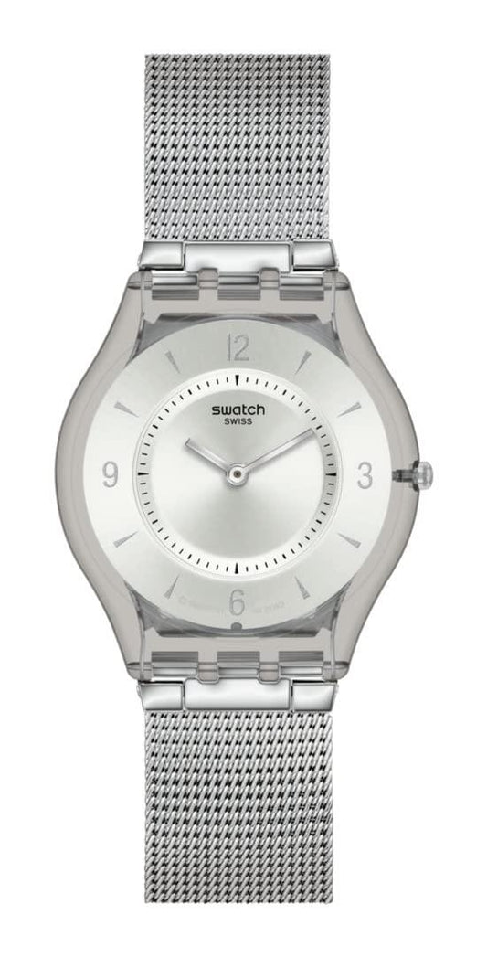 Swatch Unisex Quartz Stainless Steel Watch Phil and Gazelle