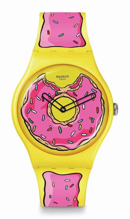 Swatch Seconds of Sweetness Casual Yellow Watch Phil and Gazelle