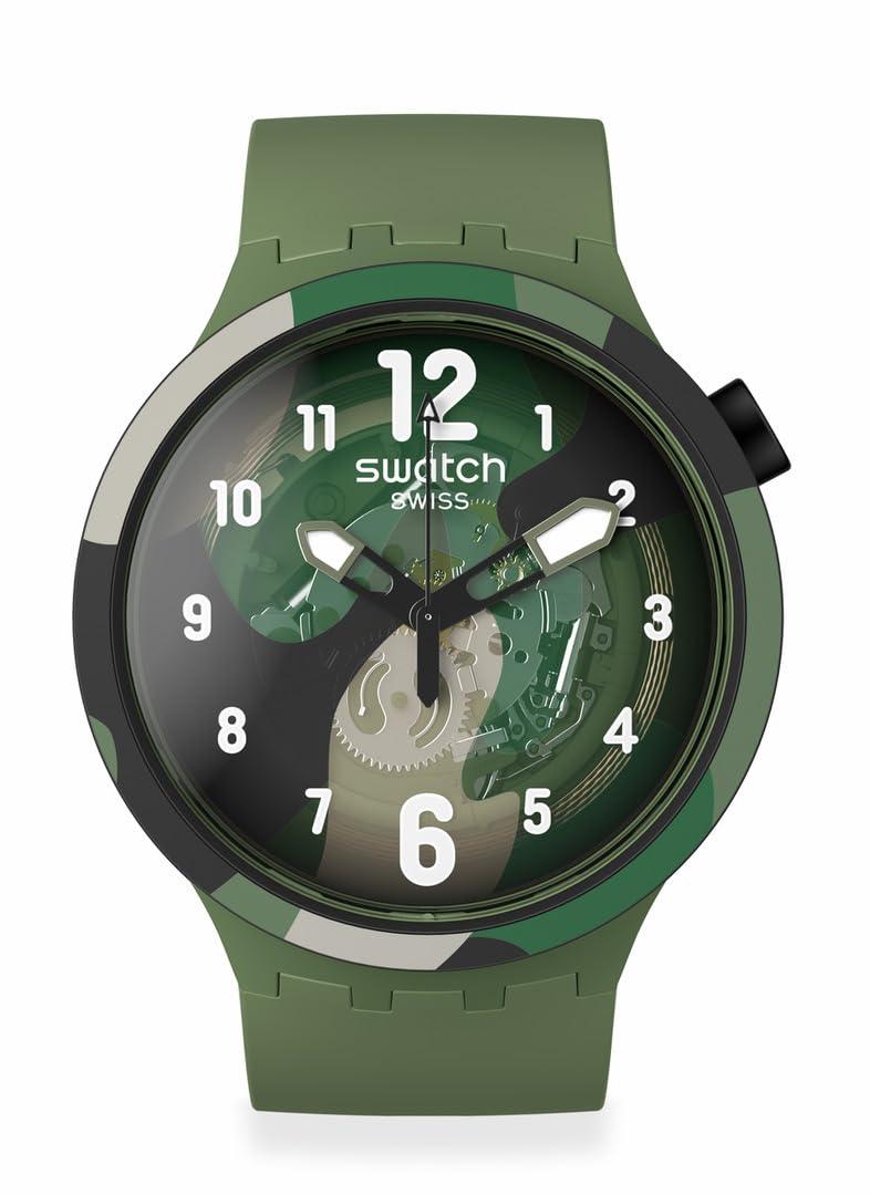 Swatch Look Right Thru Green Pay Watch Phil and Gazelle