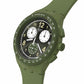 Swatch Nothing Basic About Green Quartz Watch Phil and Gazelle