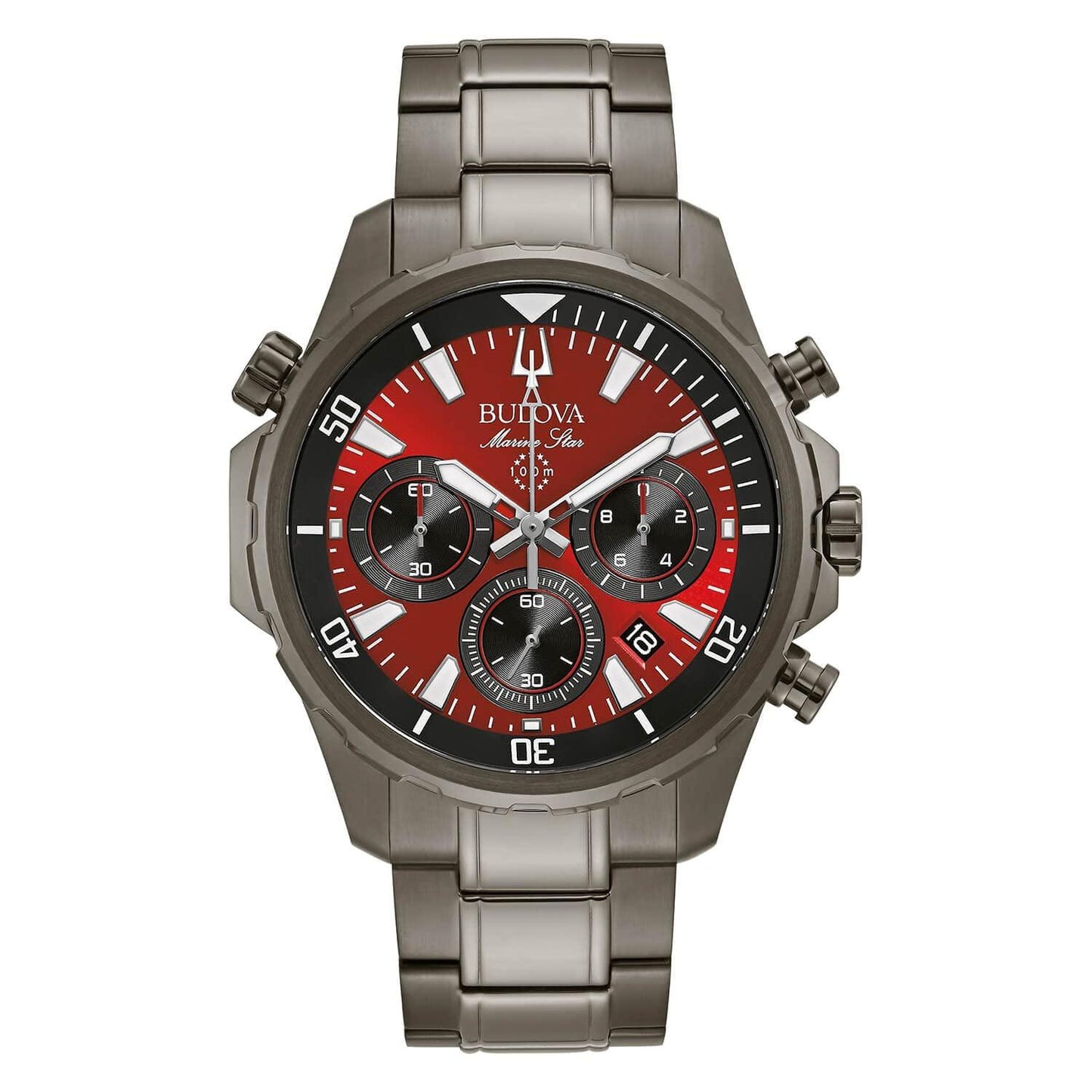 Bulova Men's Marine Star Chronograph Watch Phil and Gazelle