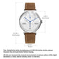 FEICE Automatic Watch Men’s Bauhaus Mechanical Watch Minimalist Phil and Gazelle