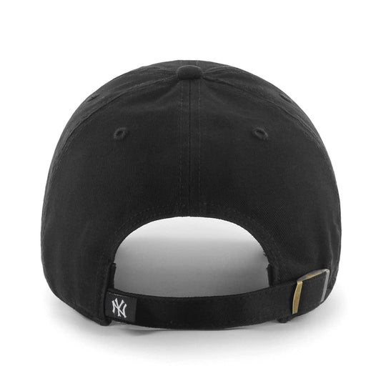 MLB New York Yankees '47 Brand Clean Up Adjustable Cap, One Size, Black