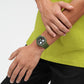 Swatch Nothing Basic About Green Quartz Watch