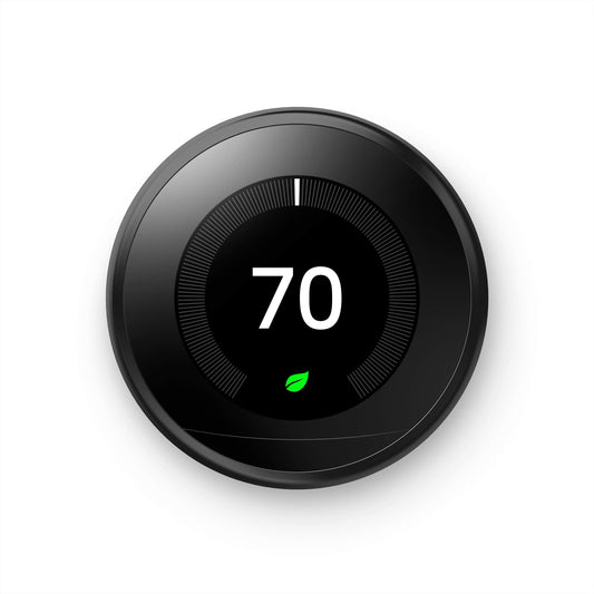 Google Nest Learning Thermostat - Black Phil and Gazelle