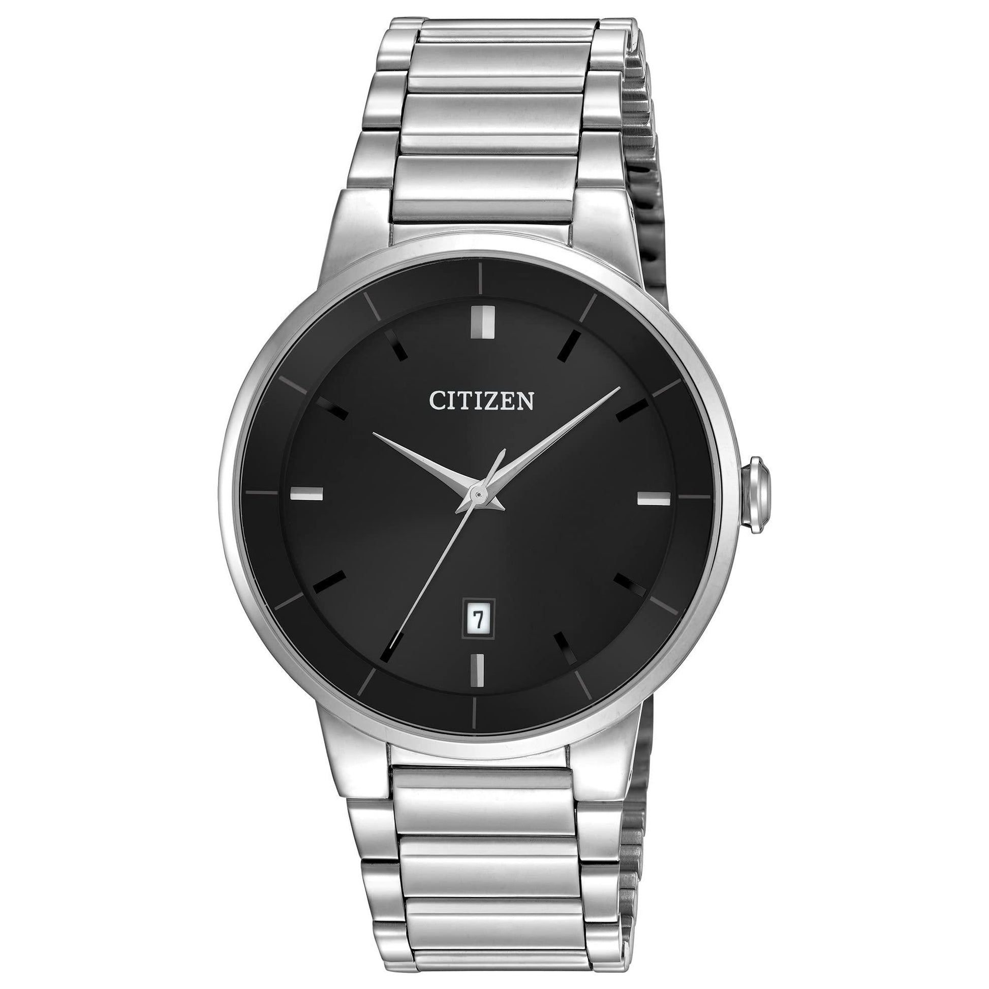 Citizen Analog Black Dial Men's Watch-BI5010-59E (Model: BI5010-59E) Phil and Gazelle