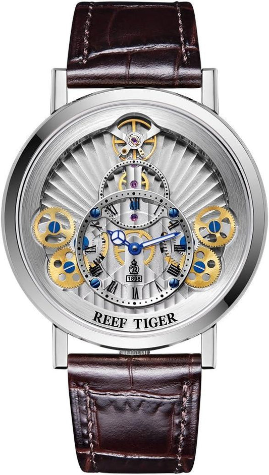 Reef Tiger Luxury Skeleton Watches Watch