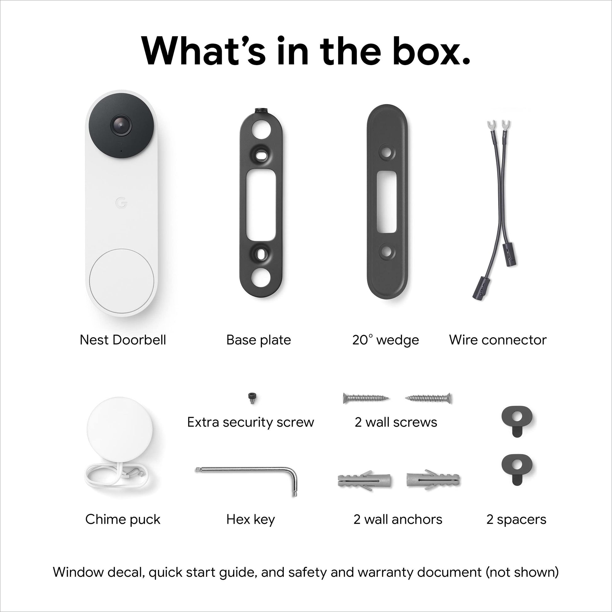 Google Nest Doorbell (Wired, 2nd Gen) Phil and Gazelle