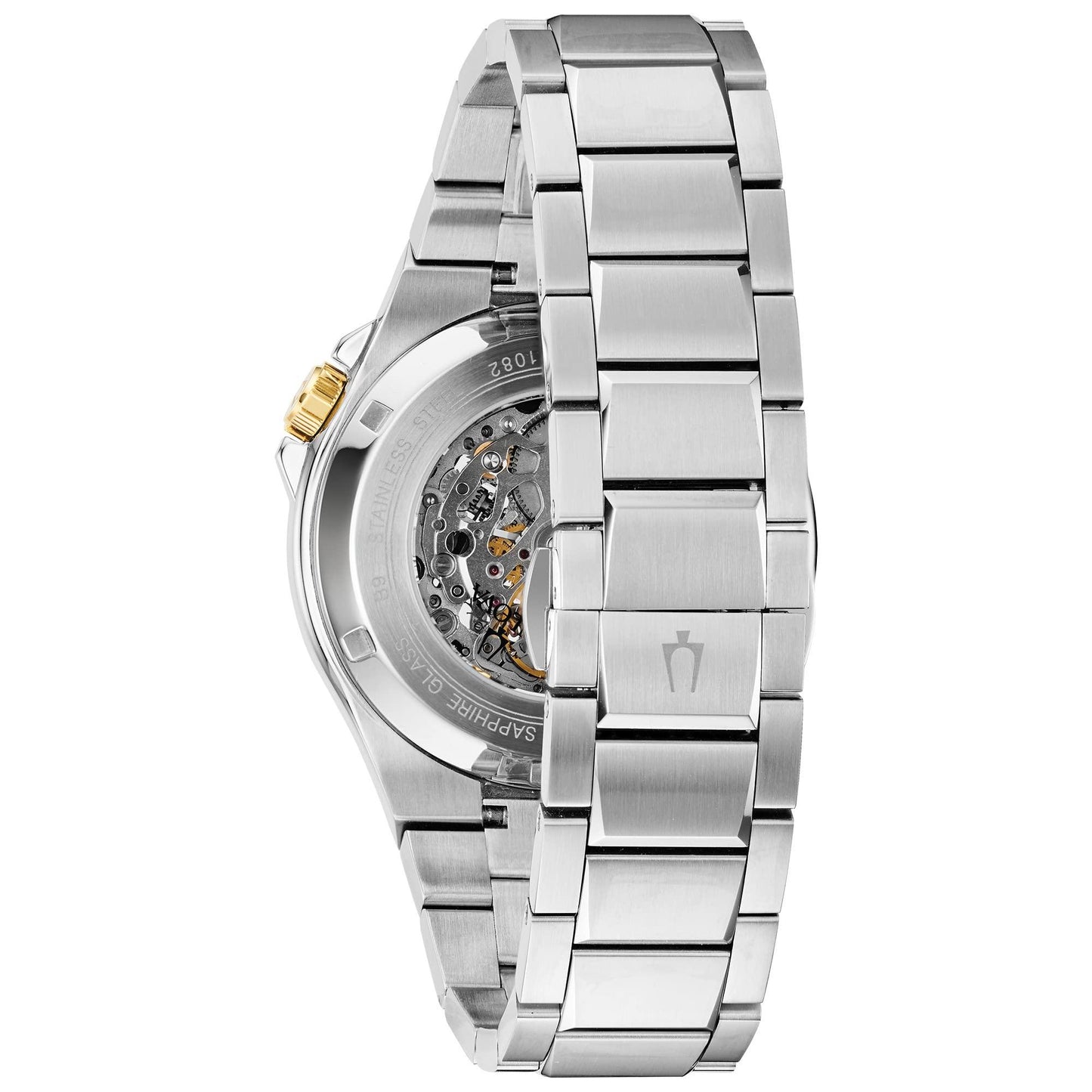 Bulova Men's Maquina Automatic Watch (Model: 98A224) Phil and Gazelle