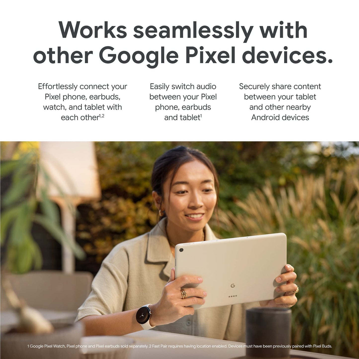 Google Pixel Tablet - 128GB - Porcelain