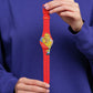 Swatch Simpsons Watch Bio-sourced Quartz Sweet Embrace Phil and Gazelle