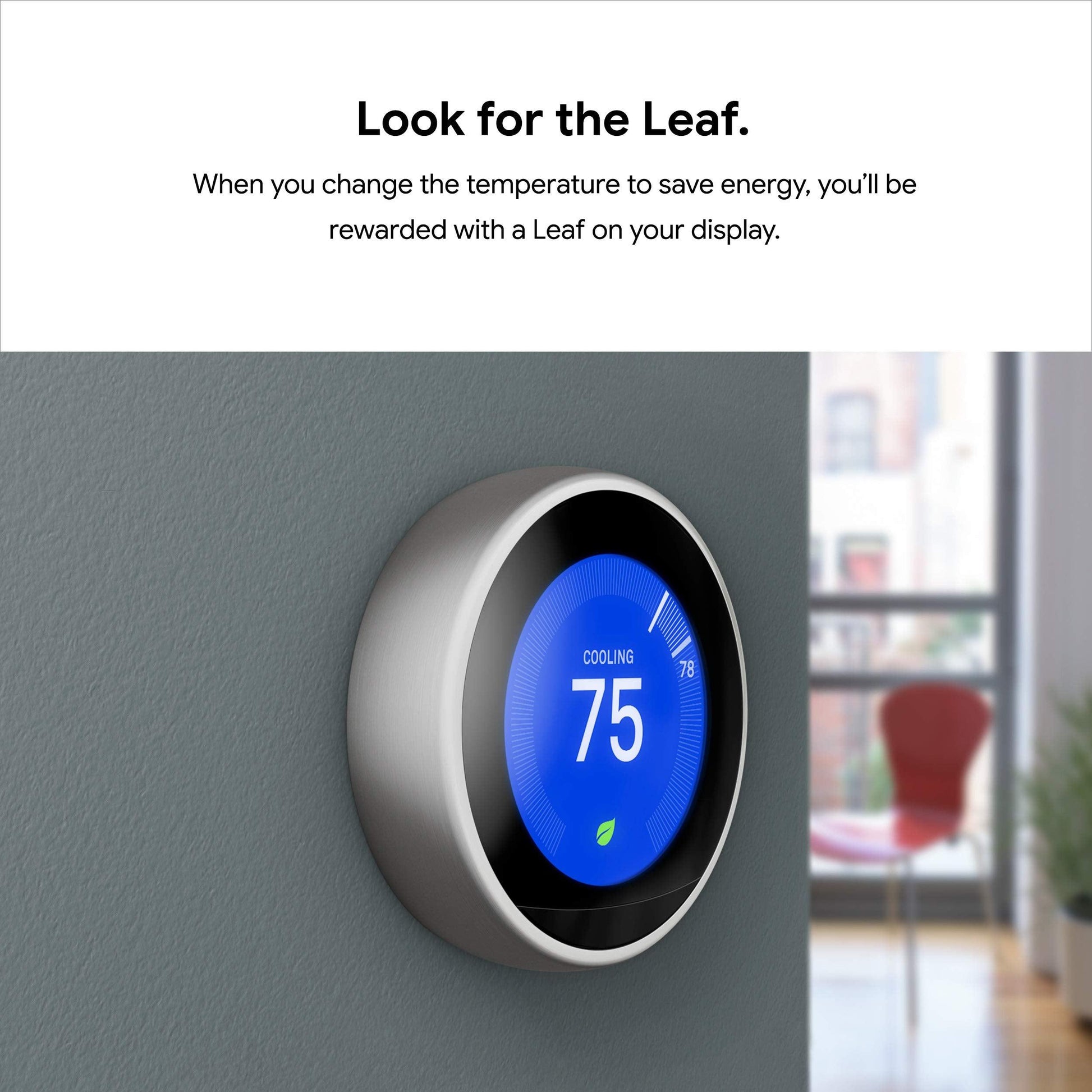 Google Nest Learning Thermostat - Black Phil and Gazelle