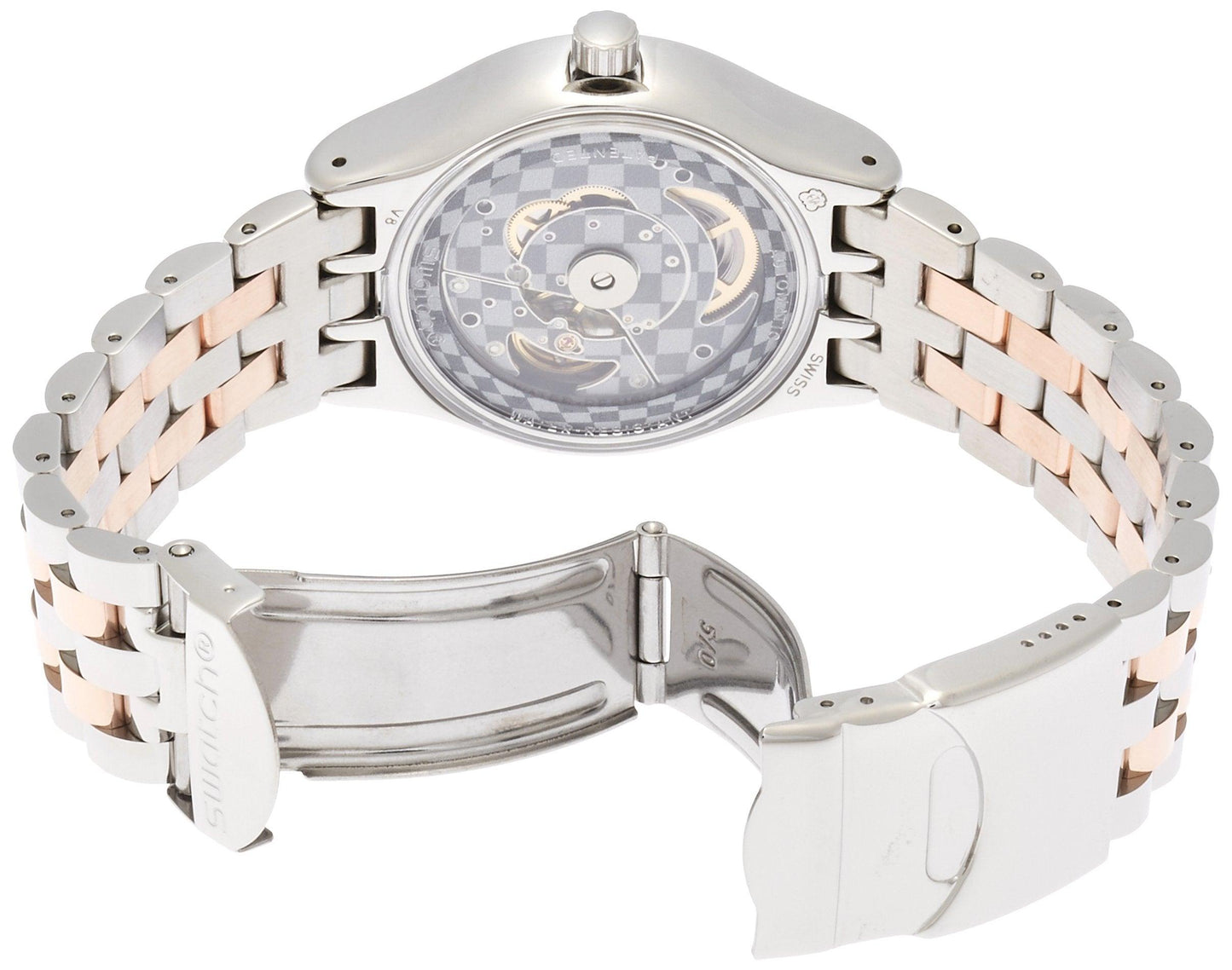 Swatch Irony Rose Swiss Quartz Watch Phil and Gazelle