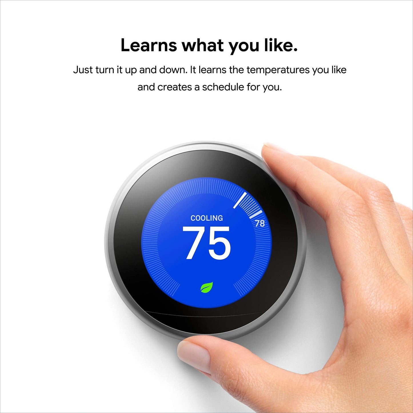 Google Nest Learning Thermostat - Black Phil and Gazelle