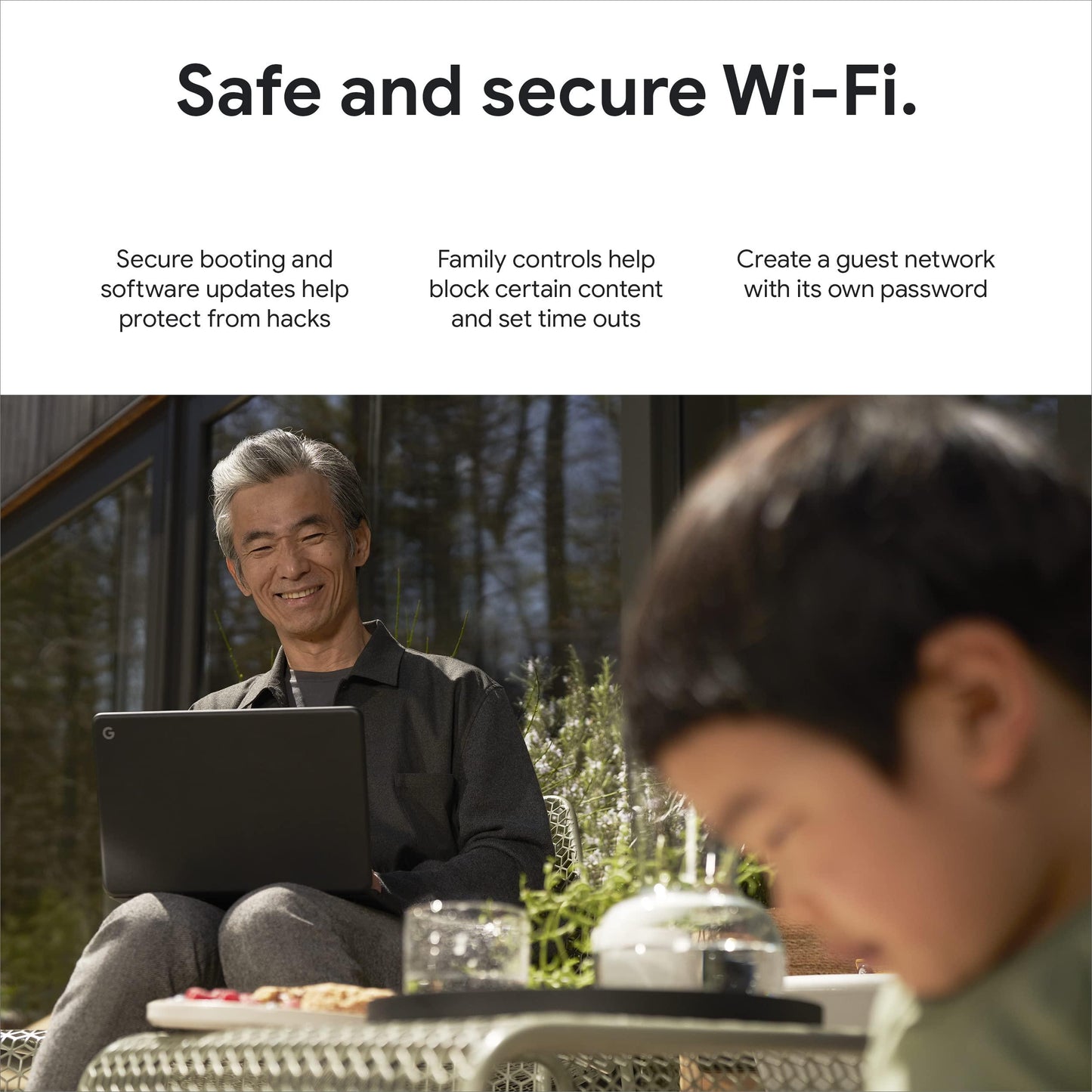 Google Nest WiFi Pro - 3 Pack - Snow Phil and Gazelle